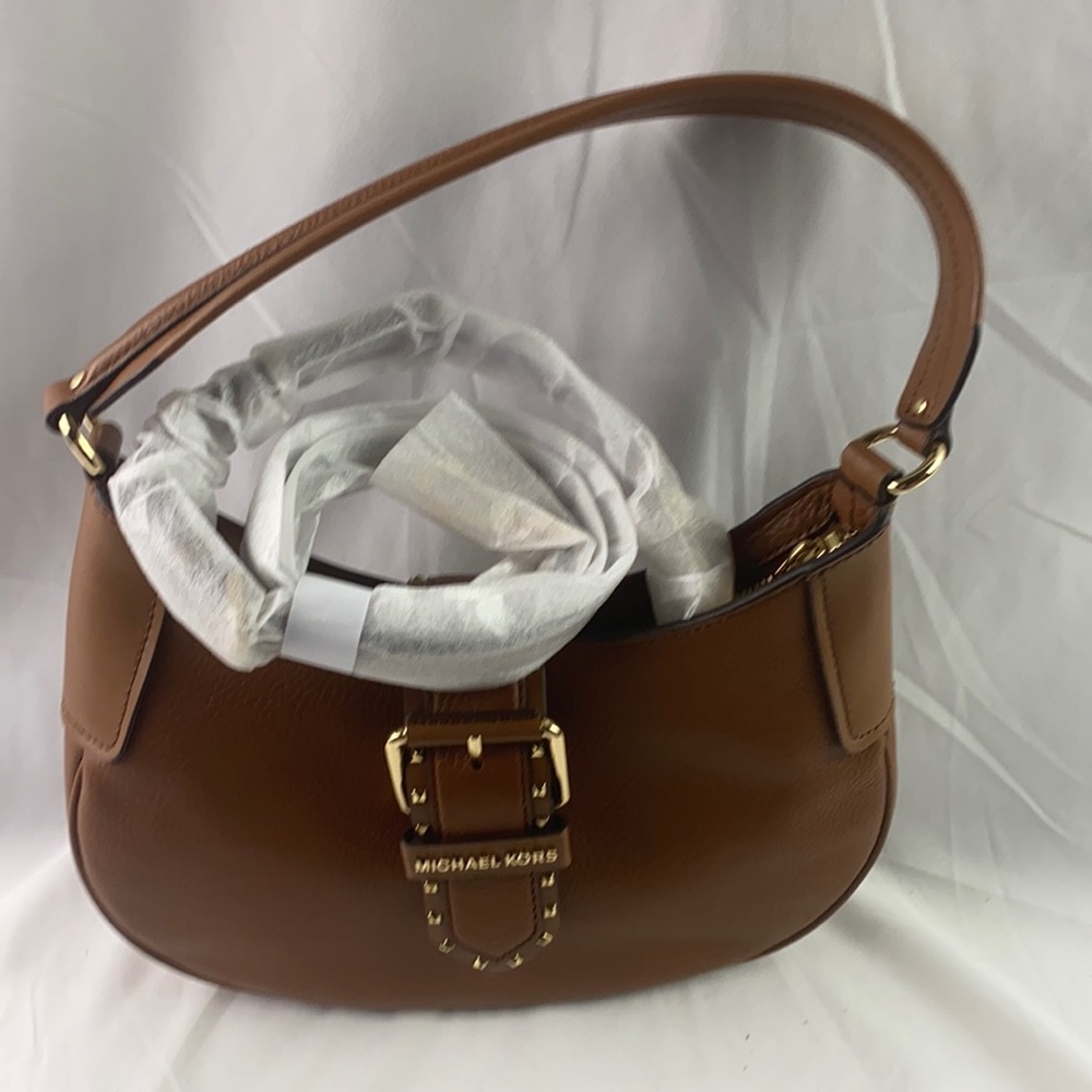 Michael Kors Lillian Leather Xbody and Shoulder